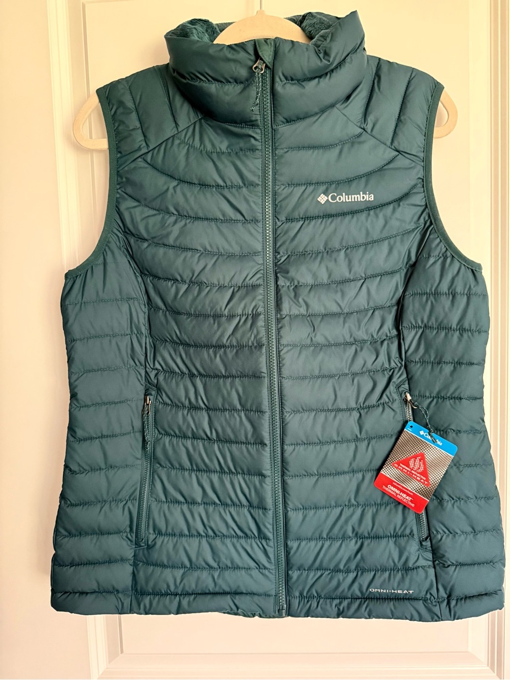 Columbia Women's Teal Quilted Packable Vest